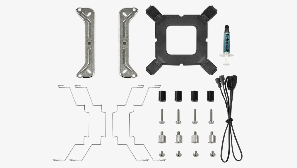 Aerocool Rime 4, 120 mm ARGB CPU Cooler, Black