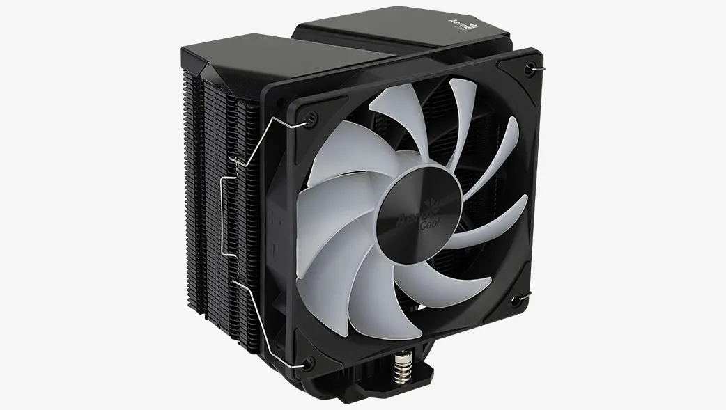 Aerocool Rime 4, 120 mm ARGB CPU Cooler, Black