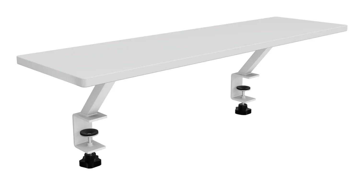 Arozzi Arena Desk Riser Small - game desk extension level, White