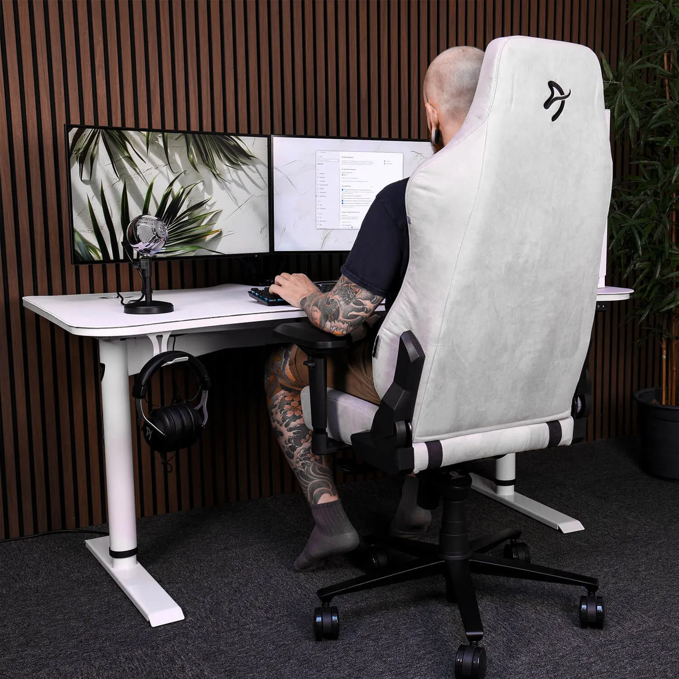 Arozzi - headset hanger, White