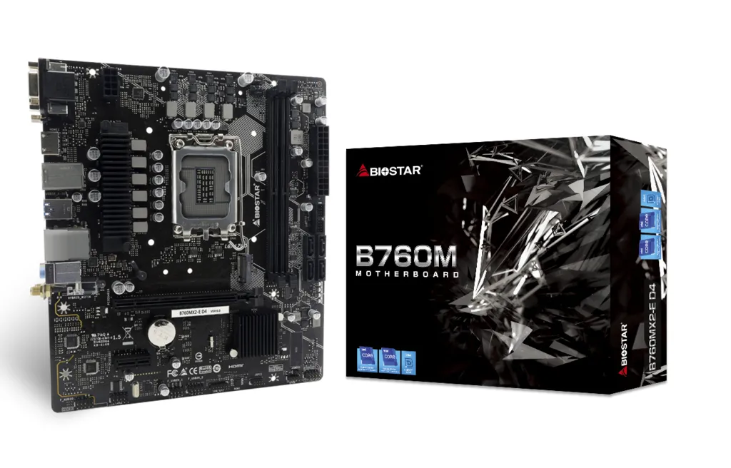 Biostar B760MX2-E D4 mATX - motherboard