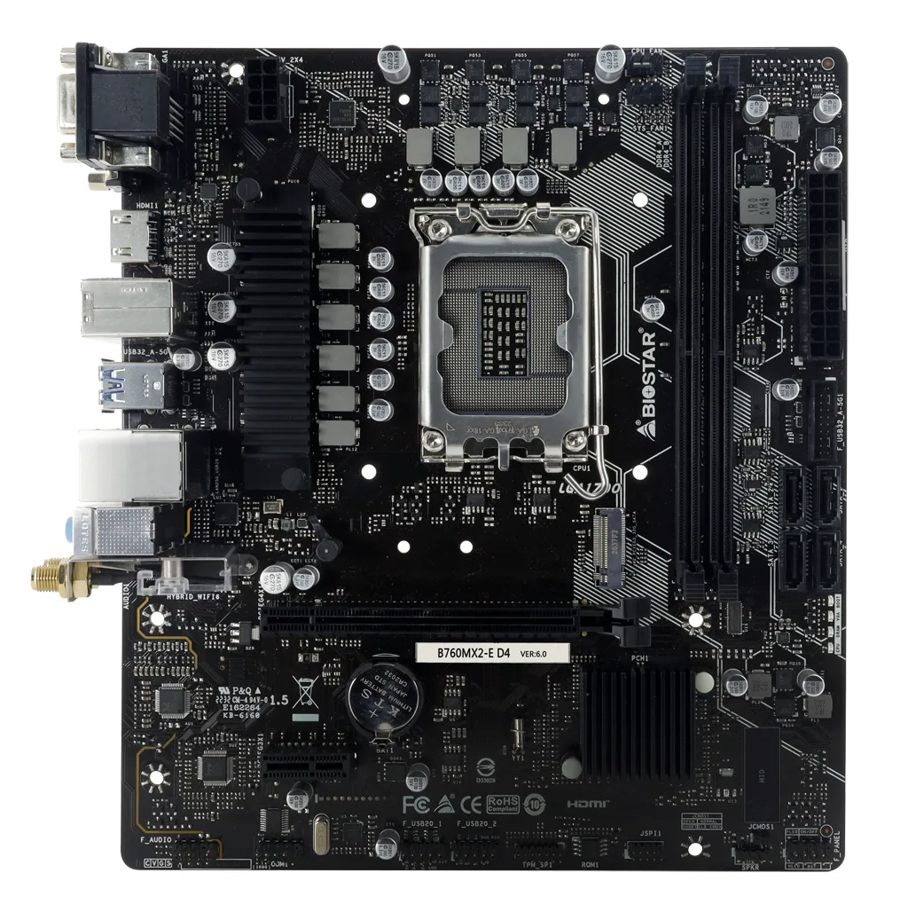 Biostar B760MX2-E D4 mATX - motherboard