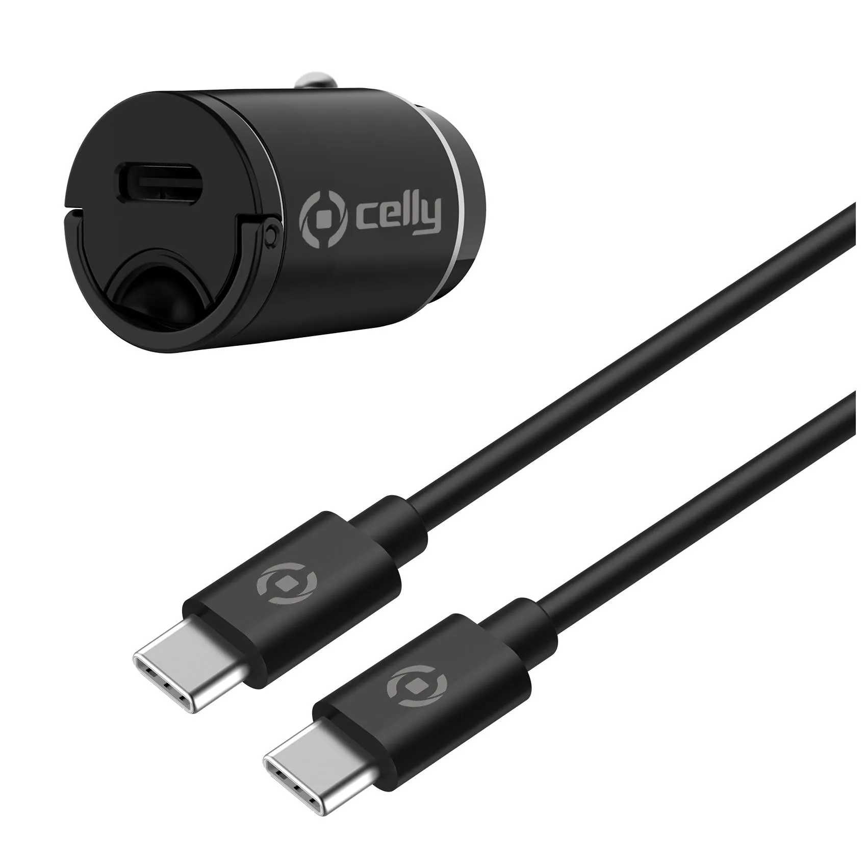 CELLY CCMINITYPEC, 1 x USB-C, 20W, PD 20W - Car Charger