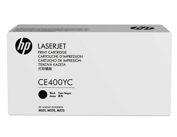 HP Contractual Black Original LaserJet Toner Cartridge (CE400YC)