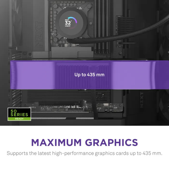 NZXT H9 Flow (2025) - midi chassi, Svart