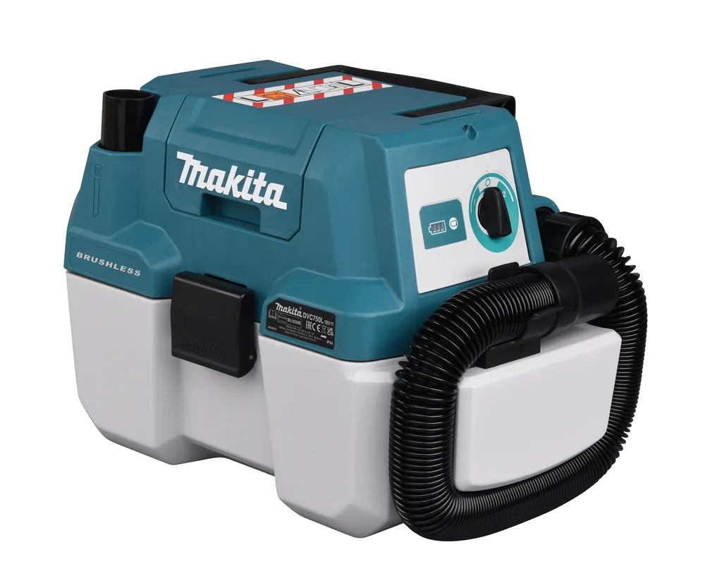 Makita DVC750LZX3 Cordless wet and dry vacuum cleaner, Black