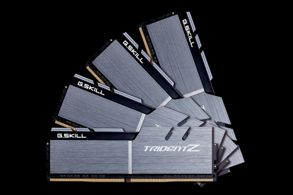 G.SKILL Trident Z 32 Gt (4 x 8 Gt) DDR4 3200 MHz, CL16 -muisti, harmaa (XMP)
