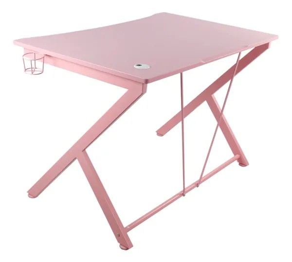 Deltaco Pink Line PT85 -pelipöytä, pinkki (116x75cm)