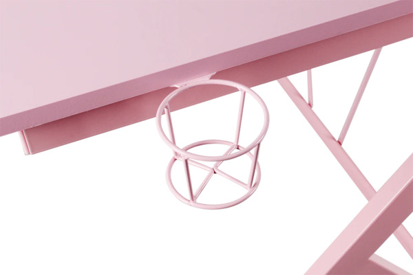 Deltaco Pink Line PT85 -pelip&ouml;yt&auml;, pinkki (116x75cm)
