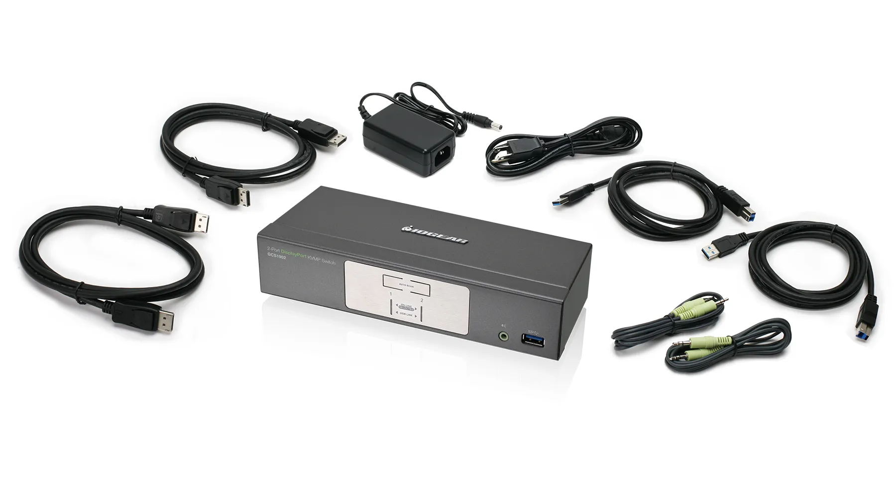 2-Port DisplayPort KVMP 2-Port DisplayPort KVMP