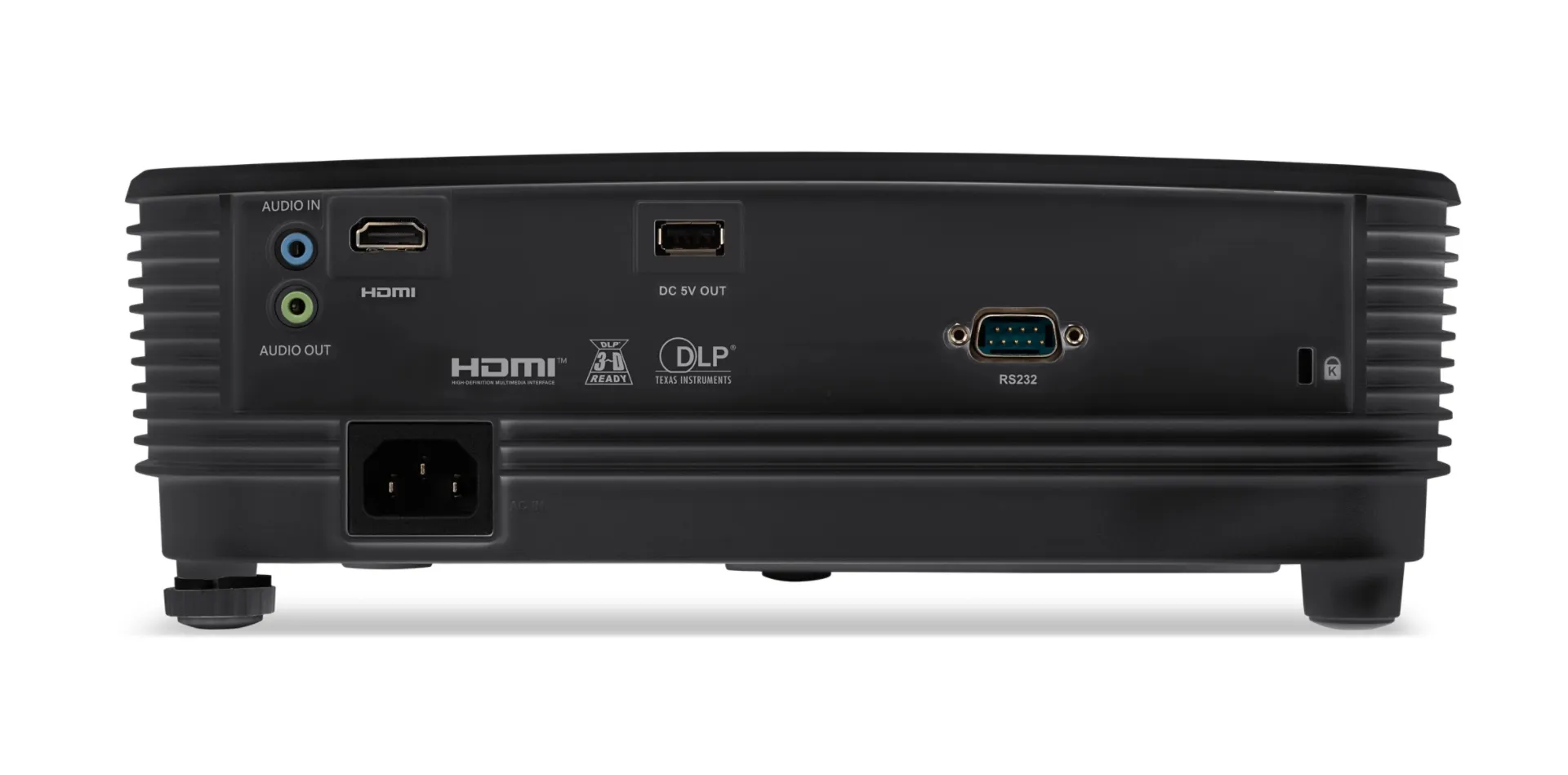 Acer Vero PD2327W DLP WXGA 3200 ANSI lm -LED-projektori, musta