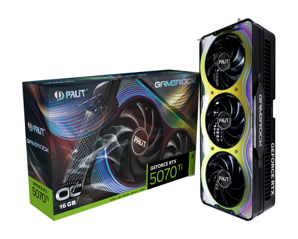 Palit GeForce RTX5070Ti GameRock OC 16GB