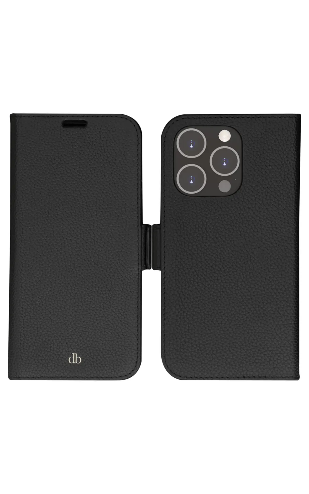 Dbramante1928 New York, iPhone 14 Pro - 2-in-1 Wallet Case, Night Black