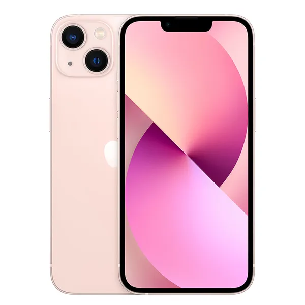 Renoverad iPhone 13 128 GB - mobiltelefon, Rosa (Mycket bra skick)