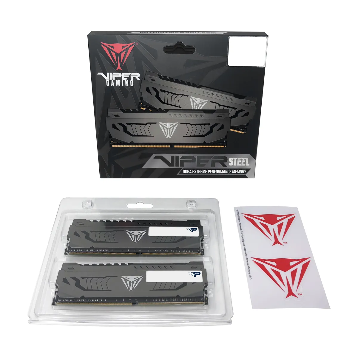 Patriot Viper Steel 16GB (2 x 8GB) DDR4 3000 MHz, CL16 - memory
