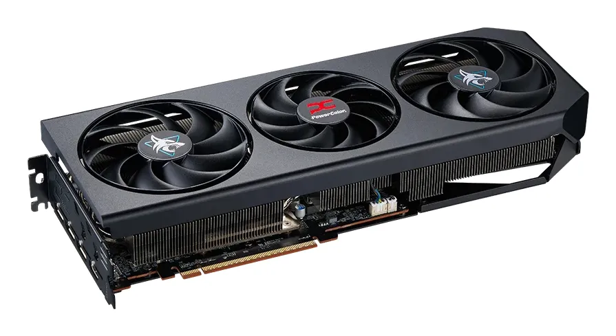 PowerColor Radeon RX 9070 XT Hellhound OC 16 GB - grafikkort