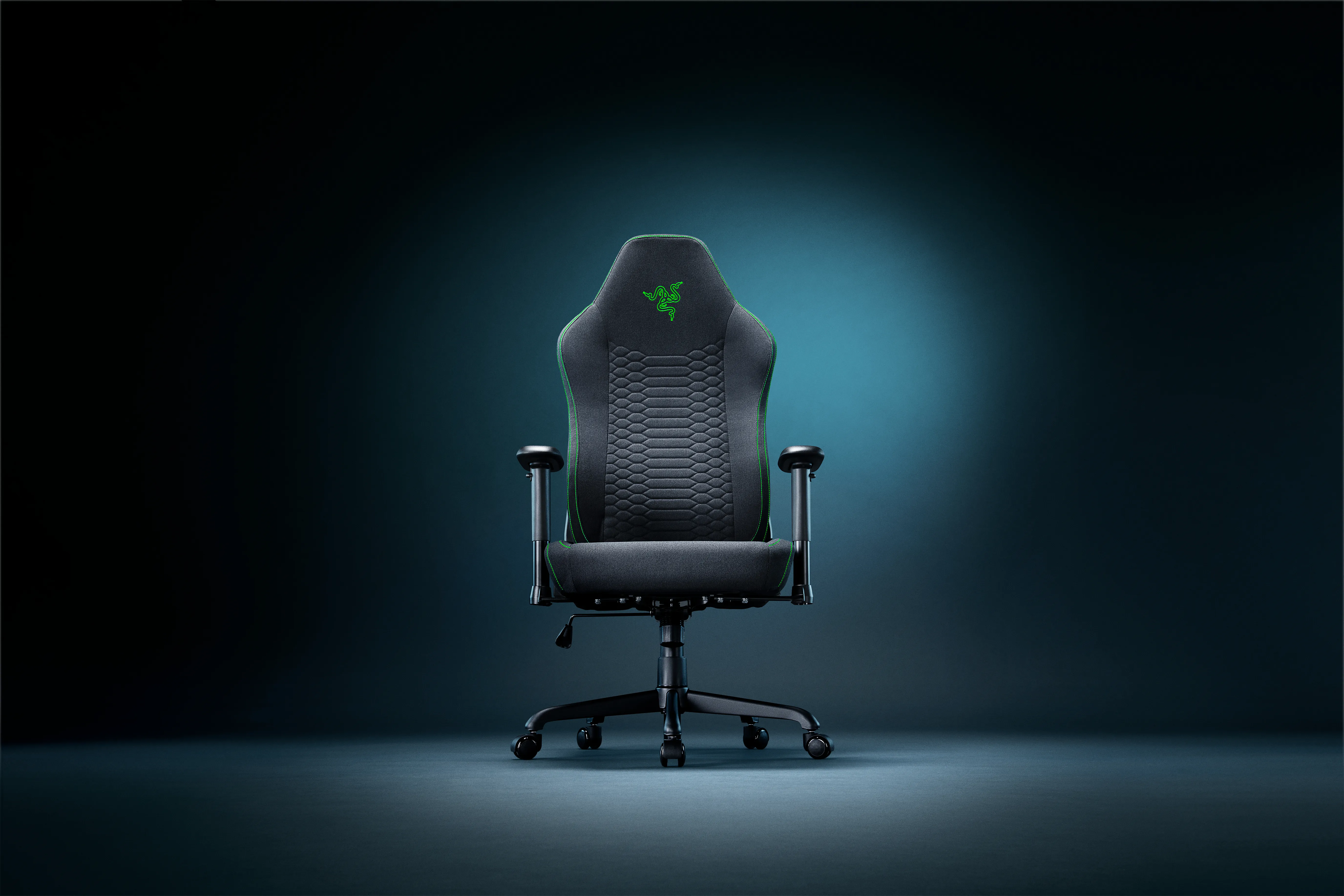 Razer Iskur V2 X PC-spelstol, Svart/Gr&ouml;n