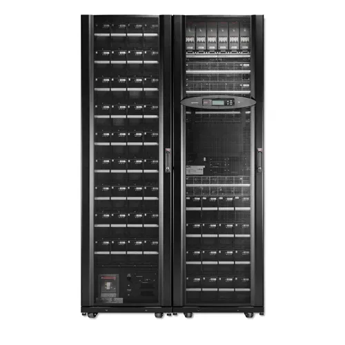 APC Symmetra PX All-In-One 48kW Scalable to 48kW - Virtalähde - Vaihtovirta 400 V - 48 kW - 48000 VA - 1 Ulostuloliitin (-liittimet) - PFC - 42U APC Symmetra PX All-In-One 48kW Scalable to 48kW - Virtalähde - Vaihtovirta 400 V - 48 kW - 48000 VA - 1 Ulostuloliitin (-liittimet) - PFC - 42U