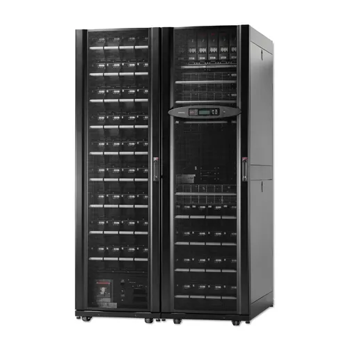 APC Symmetra PX All-In-One 48kW Scalable to 48kW - Virtalähde - Vaihtovirta 400 V - 48 kW - 48000 VA - 1 Ulostuloliitin (-liittimet) - PFC - 42U APC Symmetra PX All-In-One 48kW Scalable to 48kW - Virtalähde - Vaihtovirta 400 V - 48 kW - 48000 VA - 1 Ulostuloliitin (-liittimet) - PFC - 42U