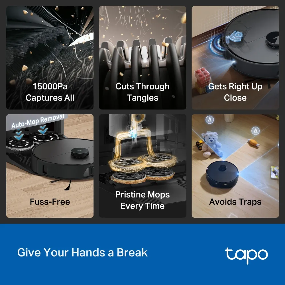 TP-Link Tapo RV50 PRO OMNI Robot vacuum cleaner