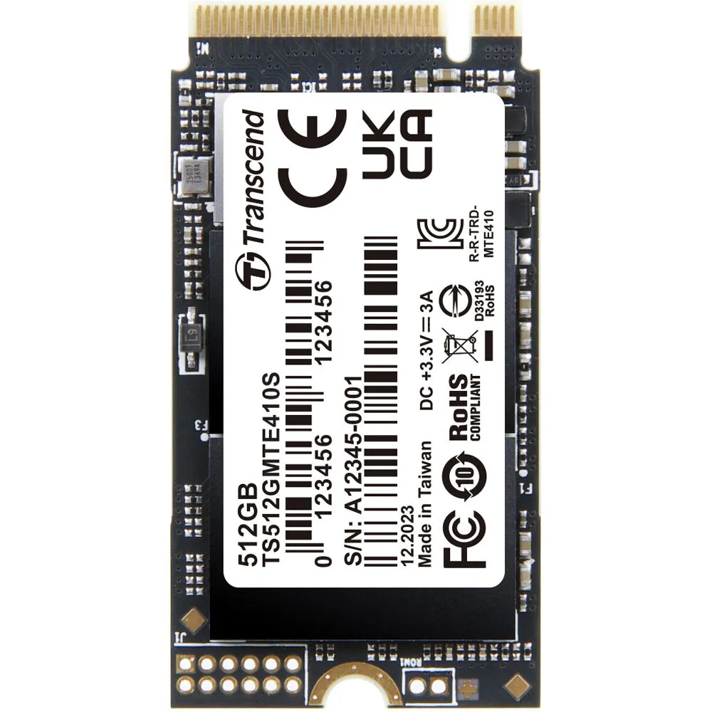 Transcend MTE410S 512 Gt M.2 2242 PCIe 4.0 x4 NVMe -SSD-levy