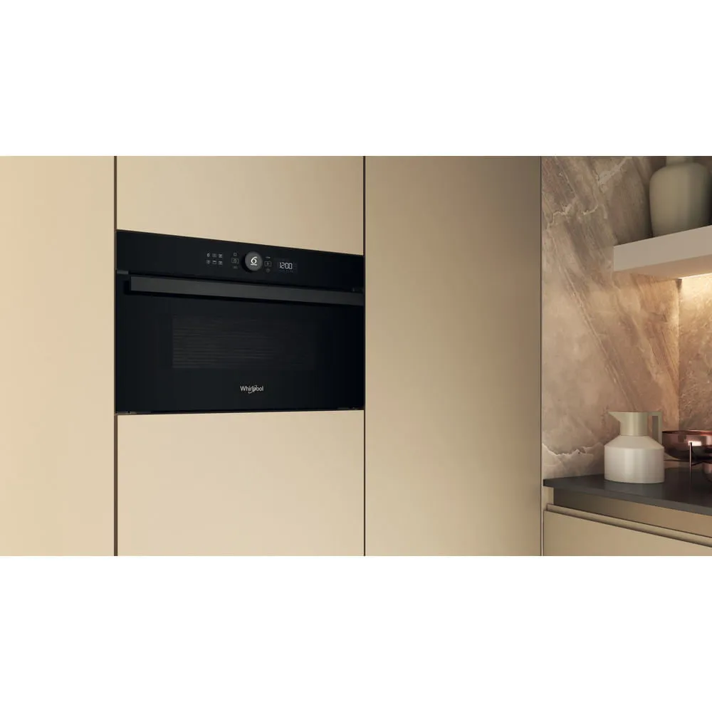 Whirlpool WMD44MB - microwave, steel