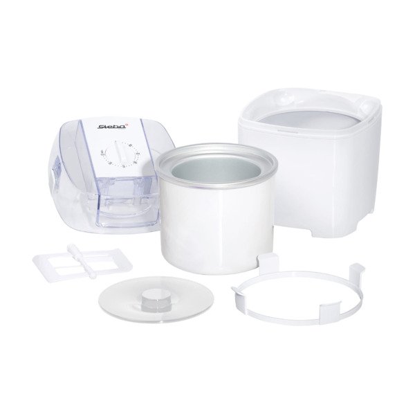 Steba IC 20 Ice Cream Maker, 1.5 Litres, 9.5 Watts, White