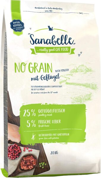 Bosch Sanabelle Light Poultry, Dry food for cats, Adult, 8kg