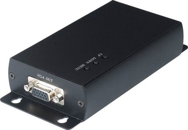 Video > VGA muunnin, RG59/RG6 BNC > HD15n, virtasovitin