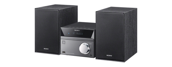 SONY Home AV CMTSBT40D.CEL Micro Audio System DVD - Bluetooth 50W 1DVD BT FM USB