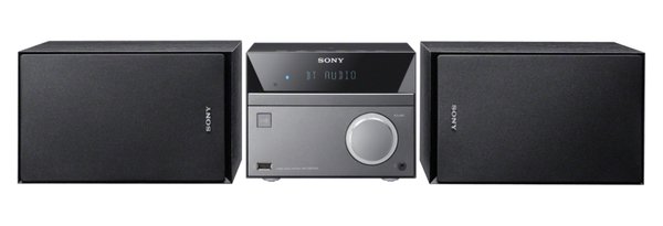 SONY Home AV CMTSBT40D.CEL Micro Audio System DVD - Bluetooth 50W 1DVD BT FM USB
