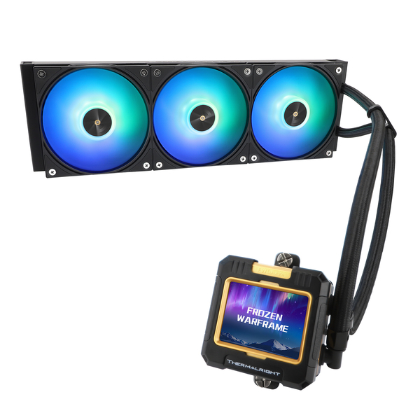 Thermalright Frozen Warframe 360 Black ARGB - LCD