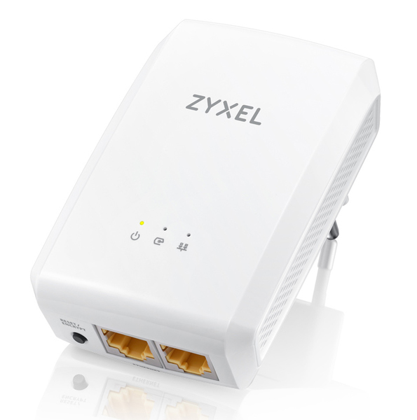 ZYXEL PLA5206 v2 1000Mbps Powerline 2xGigabit Ethernet Adaptor Twin Pack