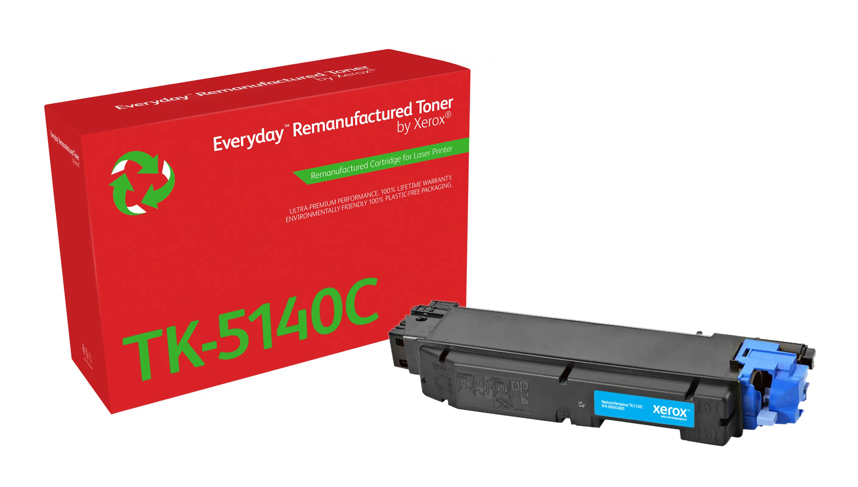 Everyday Remanufactured Toner Cyan  Kyocera TK-5140C
