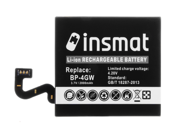 Insmat - Puhelimen akku Li-Ion 2000 mAh malleihin Nokia Lumia 720, 920