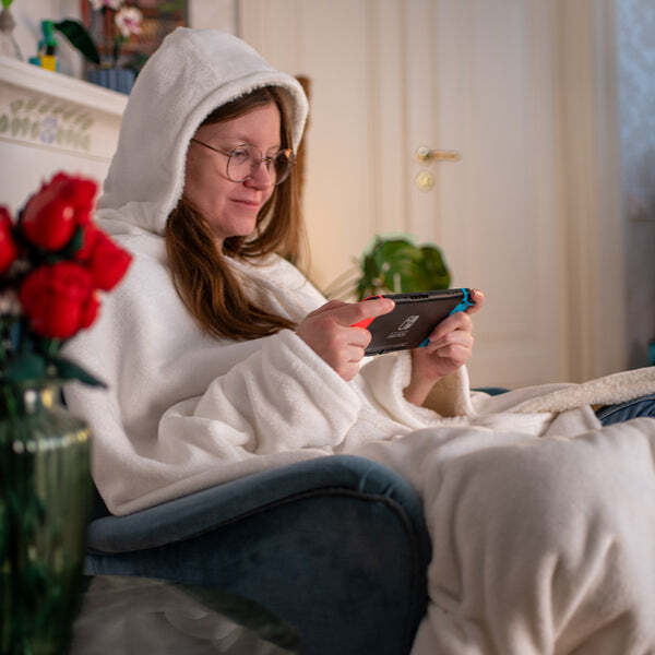 Arozzi Chair Blanket - White