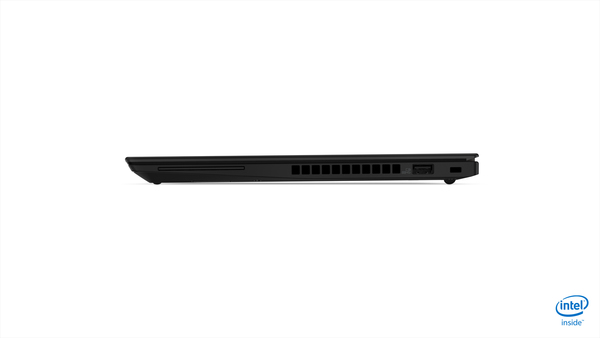 Lenovo 14" IPS ThinkPad T490s, 256GB M.2 SSD, Win 10 Pro -kannettava, musta