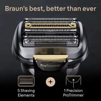 Braun Series 9 Pro+ 9565cc Wet & Dry -parranajokone, grafiitti