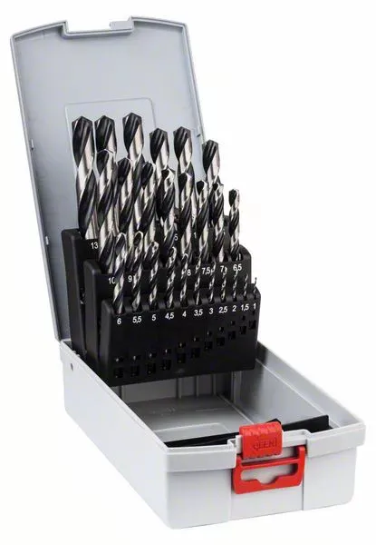 Bosch hss twist drill bit pointteq set, 5-pieces