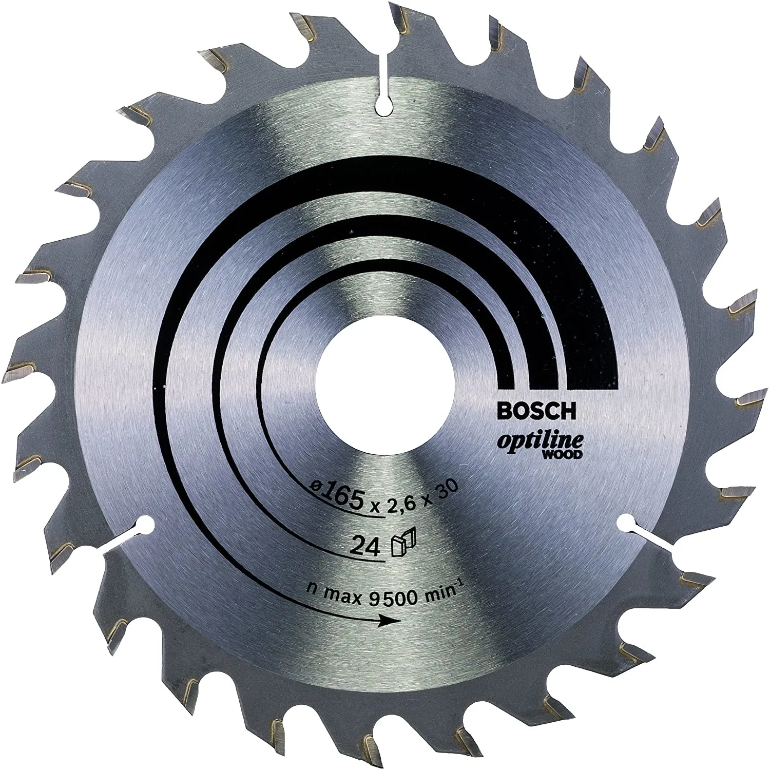 Bosch Circular Saw Blade Optiline 165x30