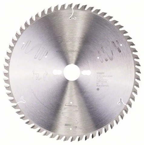 Bosch circular saw blade Expert for Wood, 250mm, 60Z (bore 30mm)