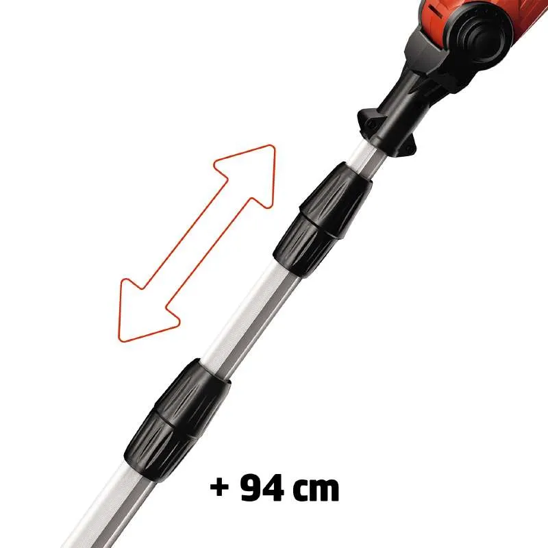 Einhell GE-HC 18Li T Kit - 18 Volt - red - Li-Ion 3.0Ah Battery