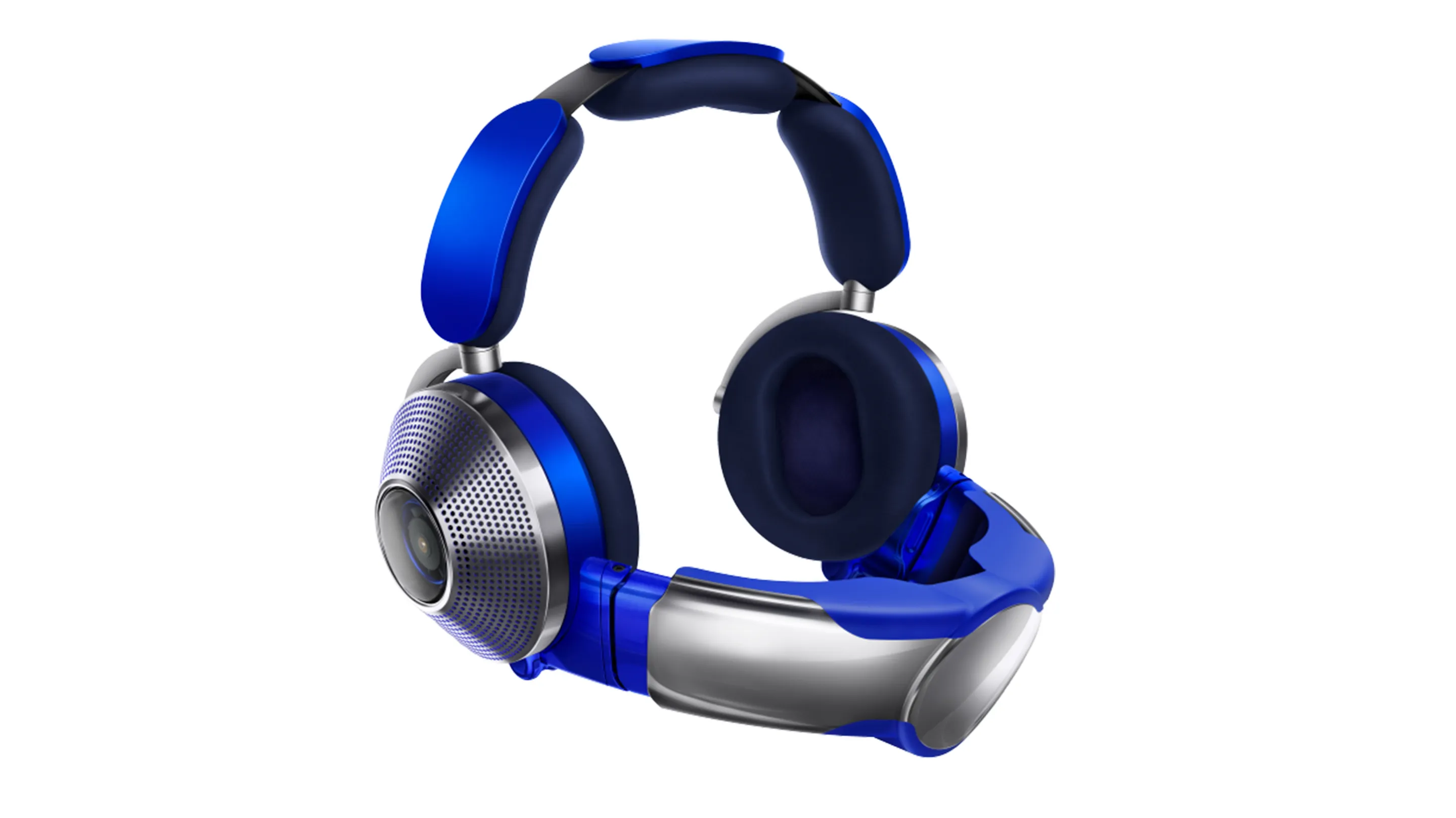 Dyson Zone ANC - trådlösa hörlurar, Ultra Blue/Prussian Blue