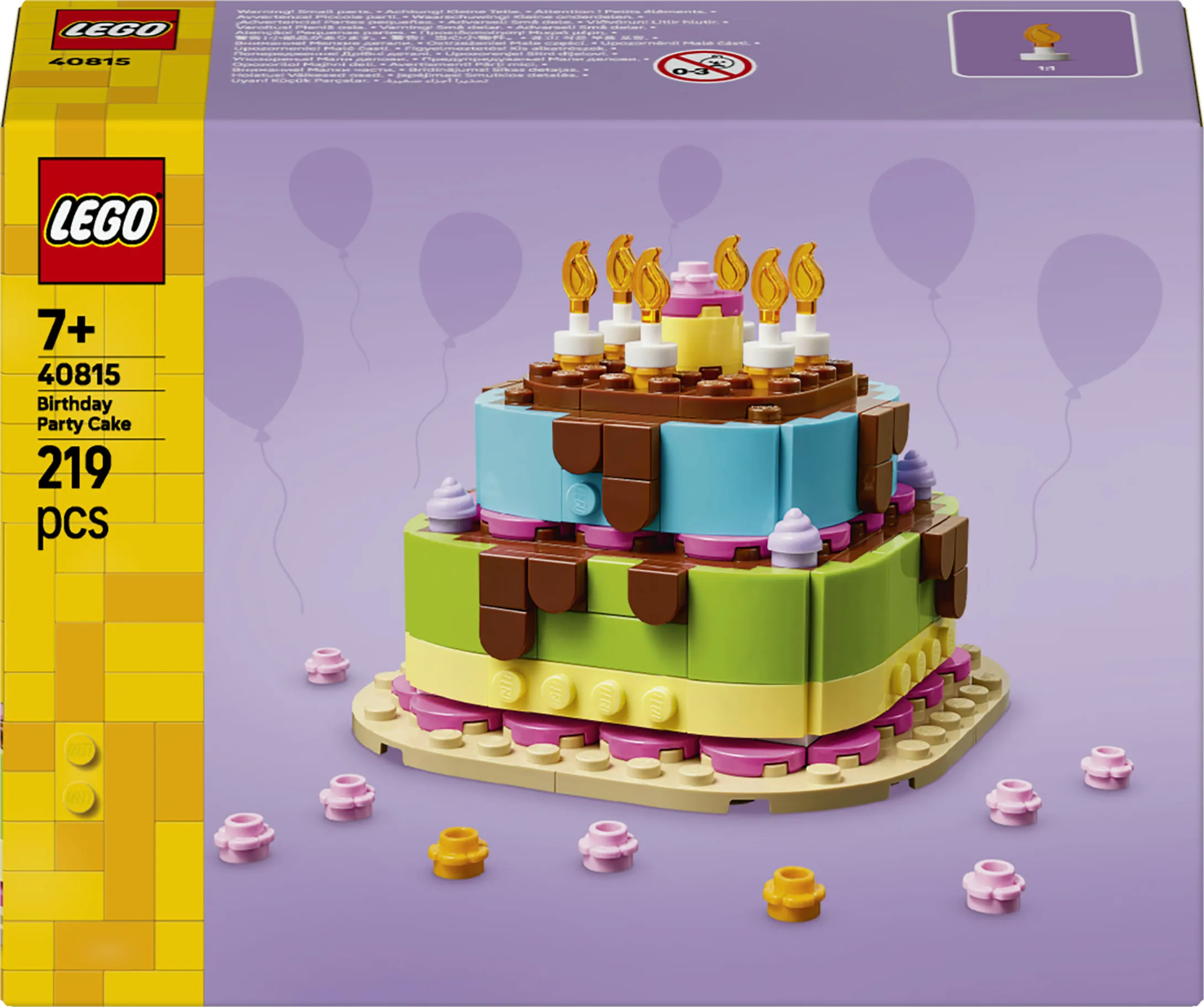 LEGO Seasonal Syntym&auml;p&auml;iv&auml;kakku 40815