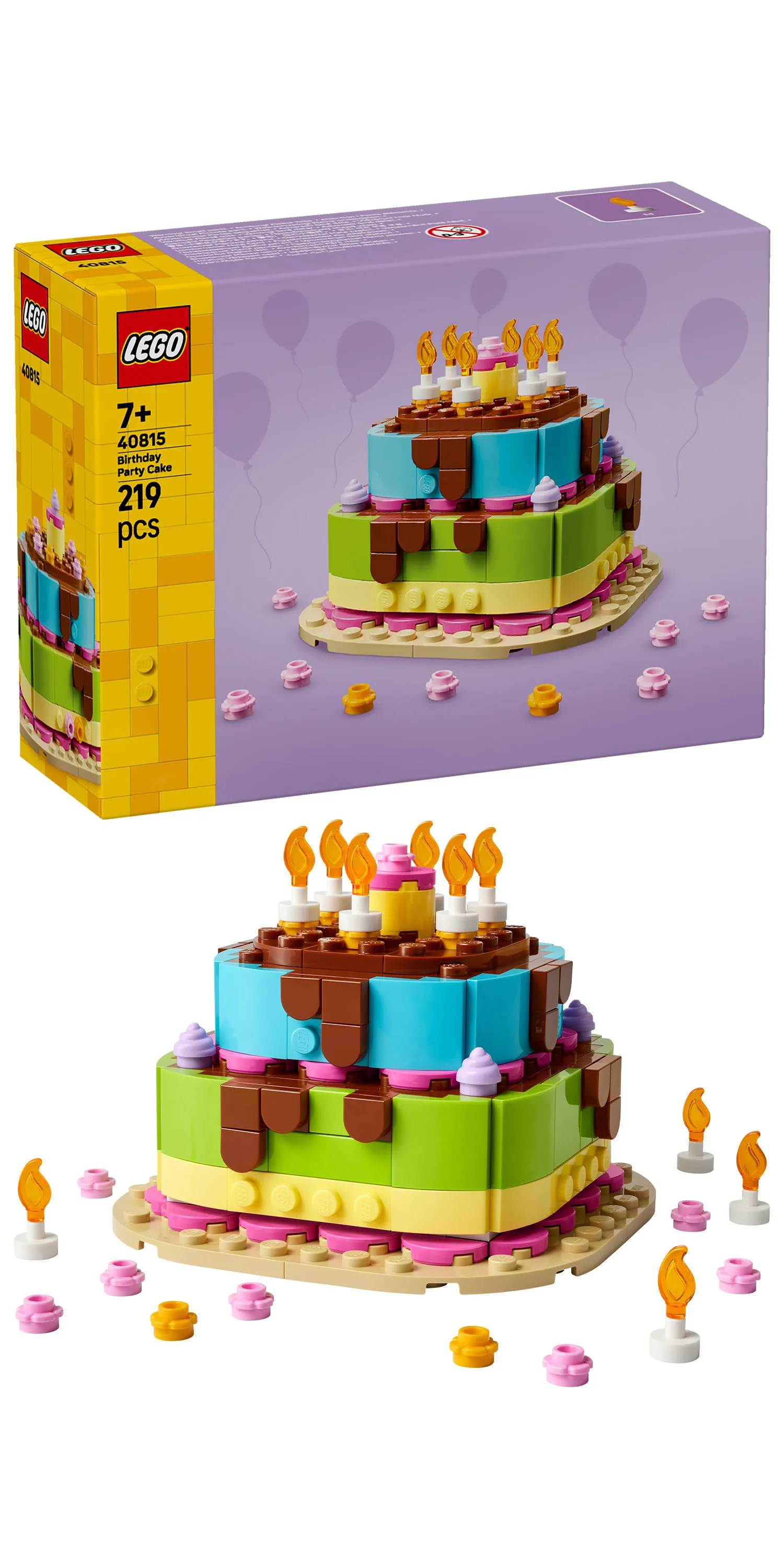 LEGO Seasonal Syntym&auml;p&auml;iv&auml;kakku 40815
