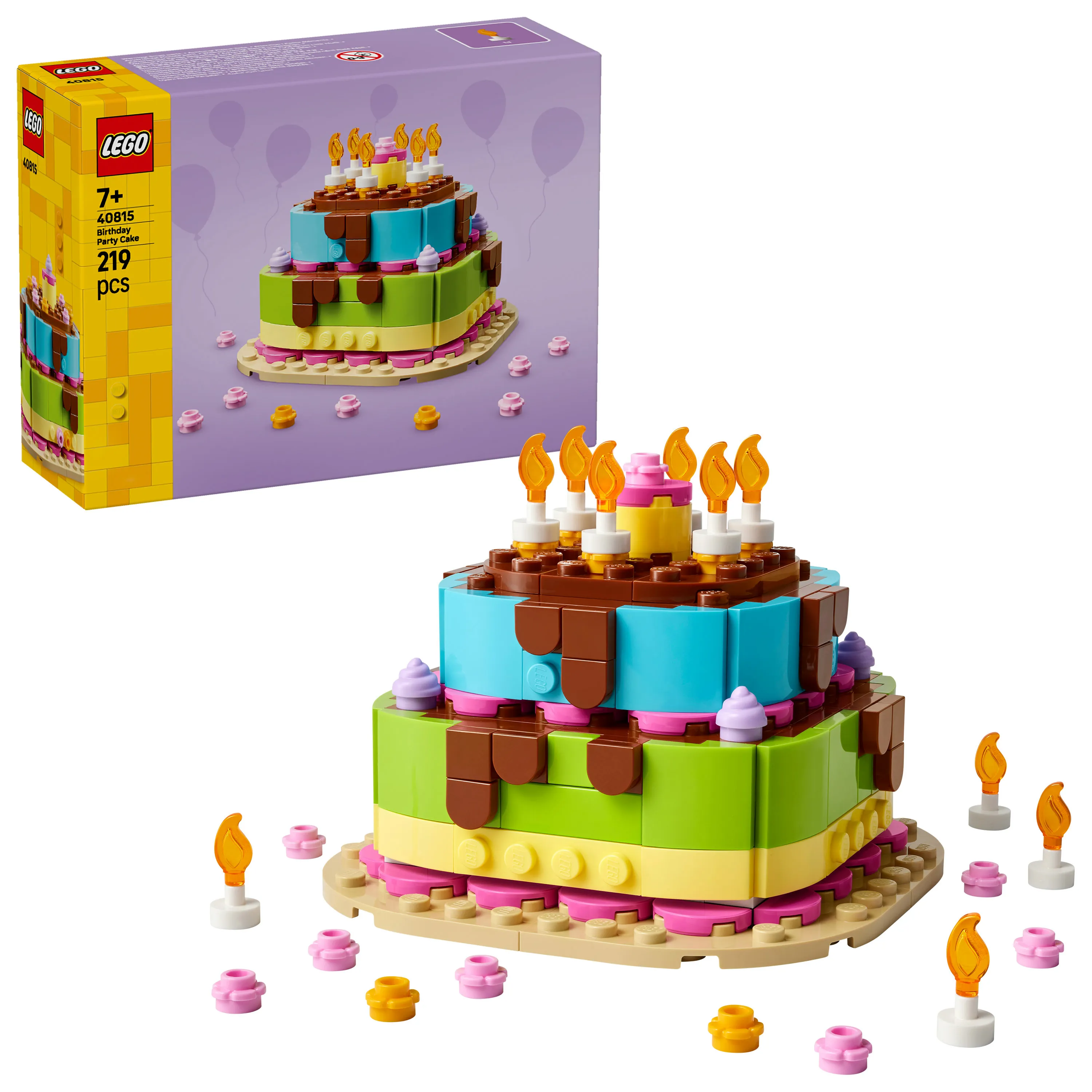 LEGO Seasonal Syntym&auml;p&auml;iv&auml;kakku 40815