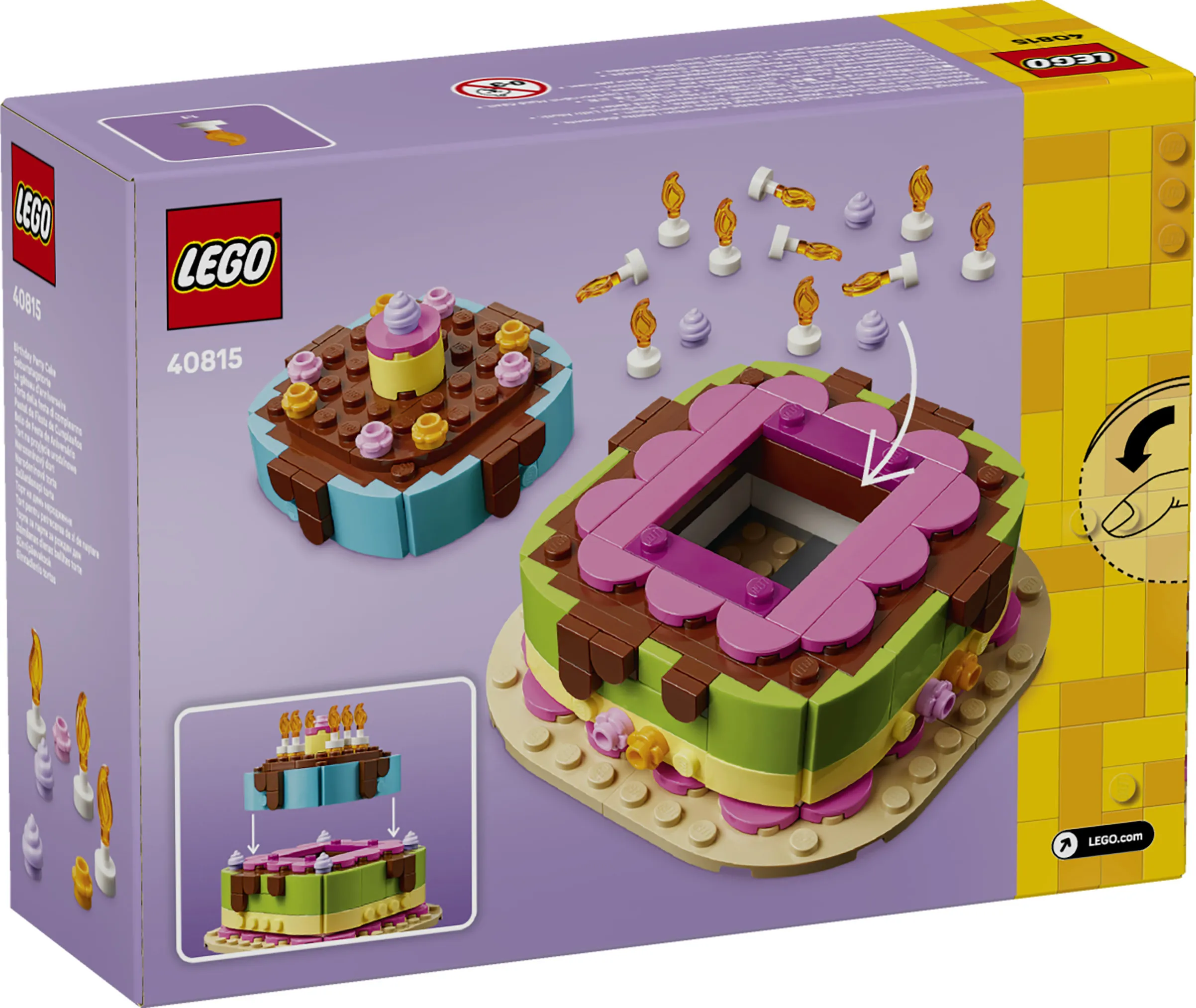 LEGO Seasonal Syntym&auml;p&auml;iv&auml;kakku 40815