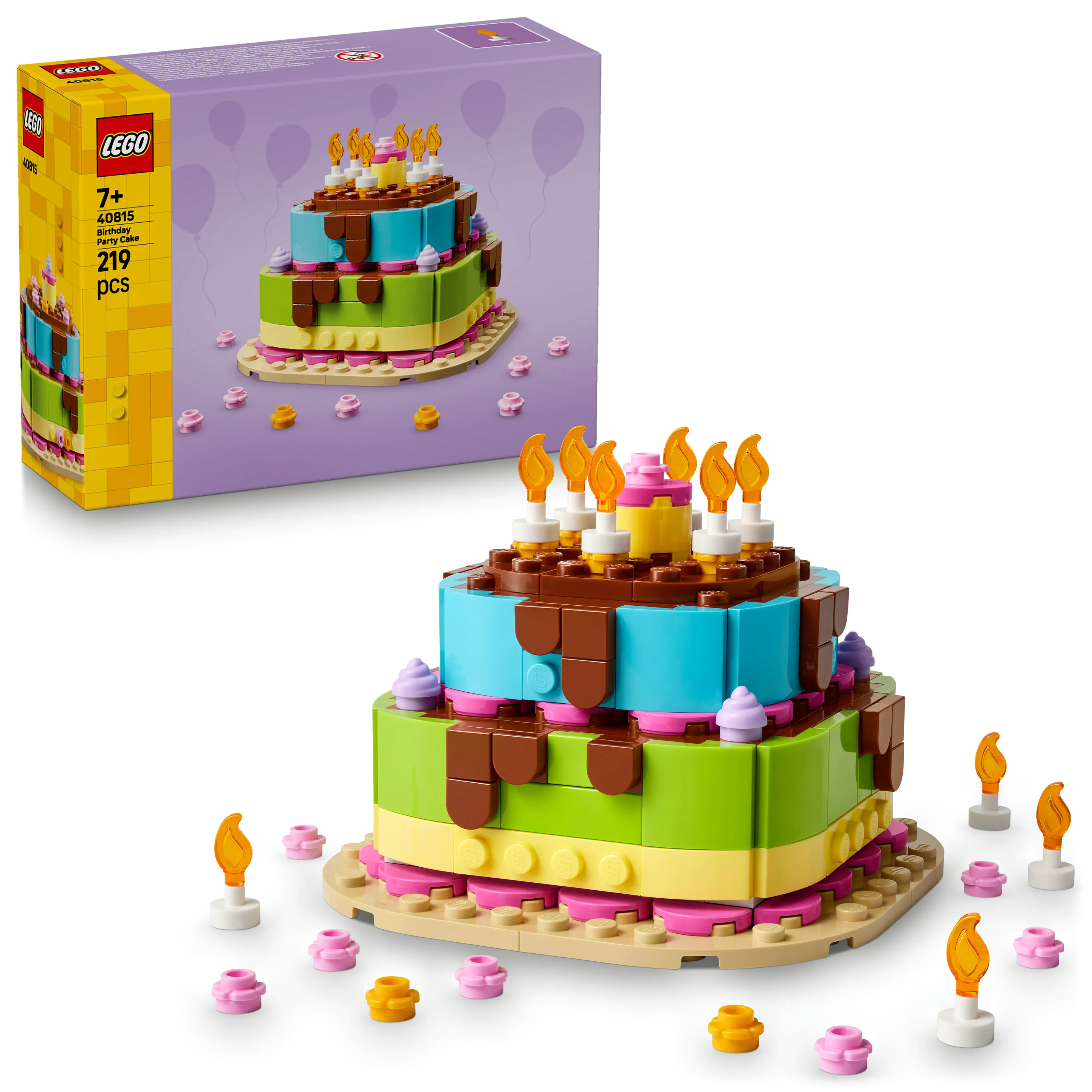 LEGO Seasonal Syntym&auml;p&auml;iv&auml;kakku 40815