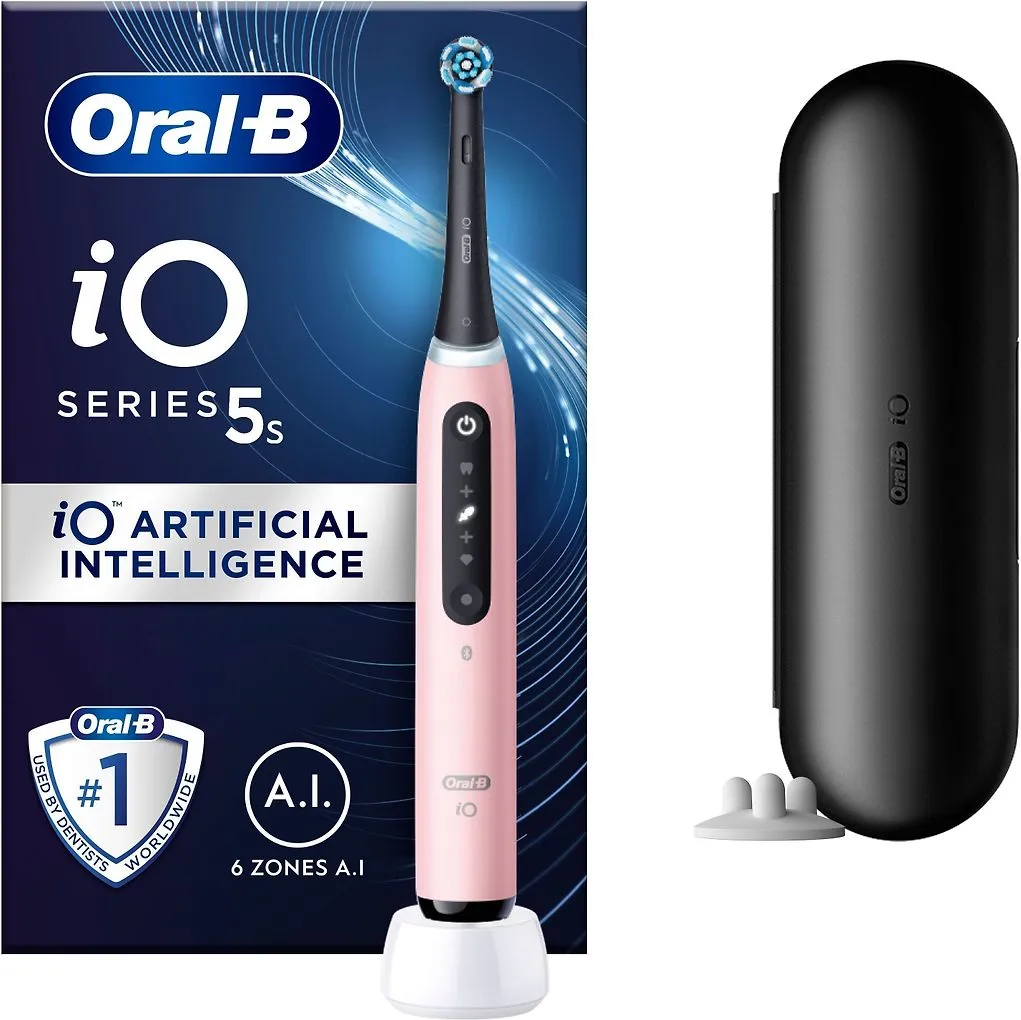Oral-B iO Series 5s - eltandborste, pink