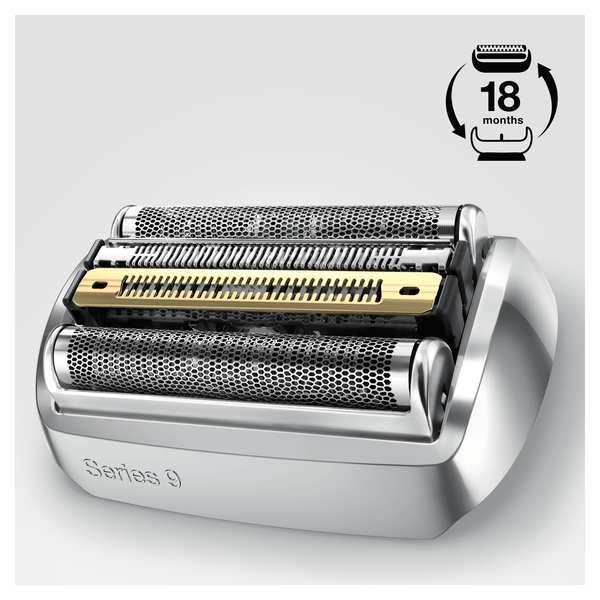 BRAUN TER&Auml;VERKKO JA TER&Auml; 92B musta - Series 9 malleihin (9295/9290/9260/9240/9030/9040/9050/9090) UUTUUS!